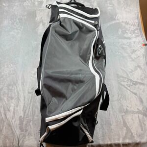 Marucci Stockade Wheeled Backpack Equipment Bag Adult Fastpitch Baseball Grey